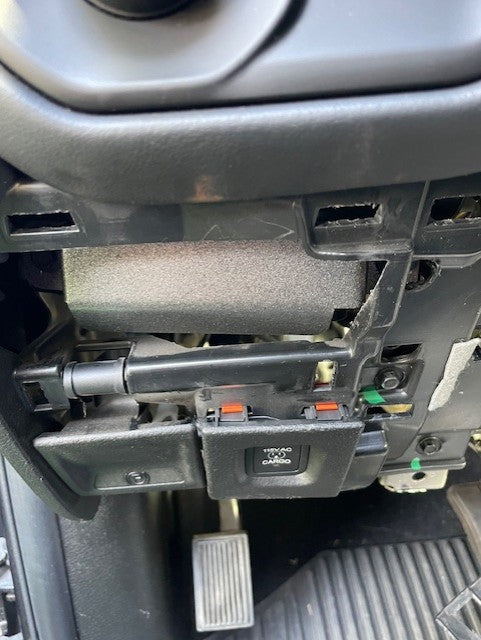 (NEW PRODUCT) 2020 to Current Year RAM 2500 Neutral Strap/Release Cover Plate - Laser Cut, Painted