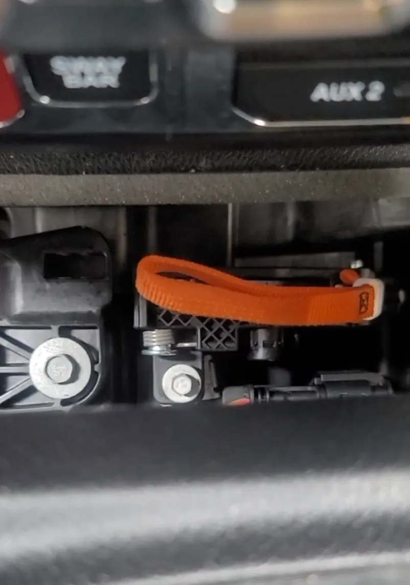 Jeep Wrangler Neutral Release Cover, Neutral Strap Cover