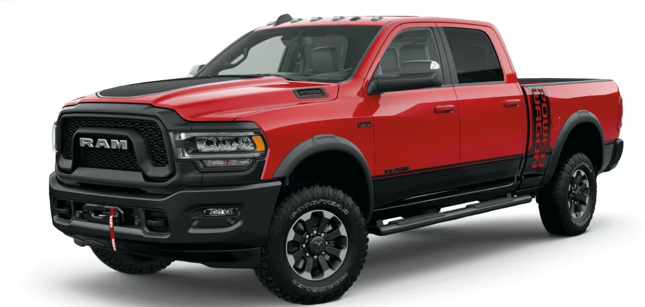 (NEW PRODUCT) 2020 to Current Year RAM 2500 Neutral Strap/Release Cover Plate - Laser Cut, Painted