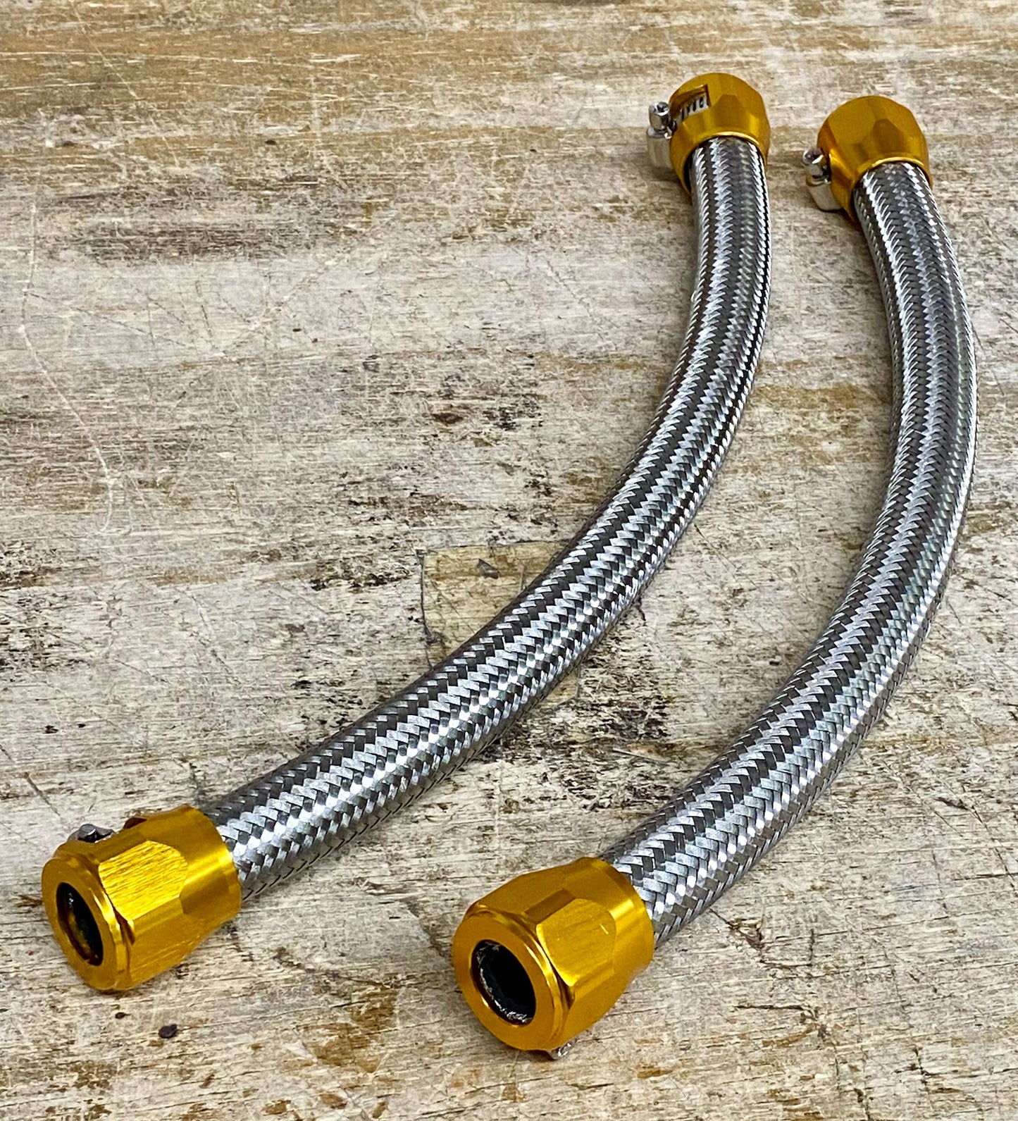 Speedlogix Catch Can Braided Line Kit 2005-2023 Challenger/Charger (S Mount)