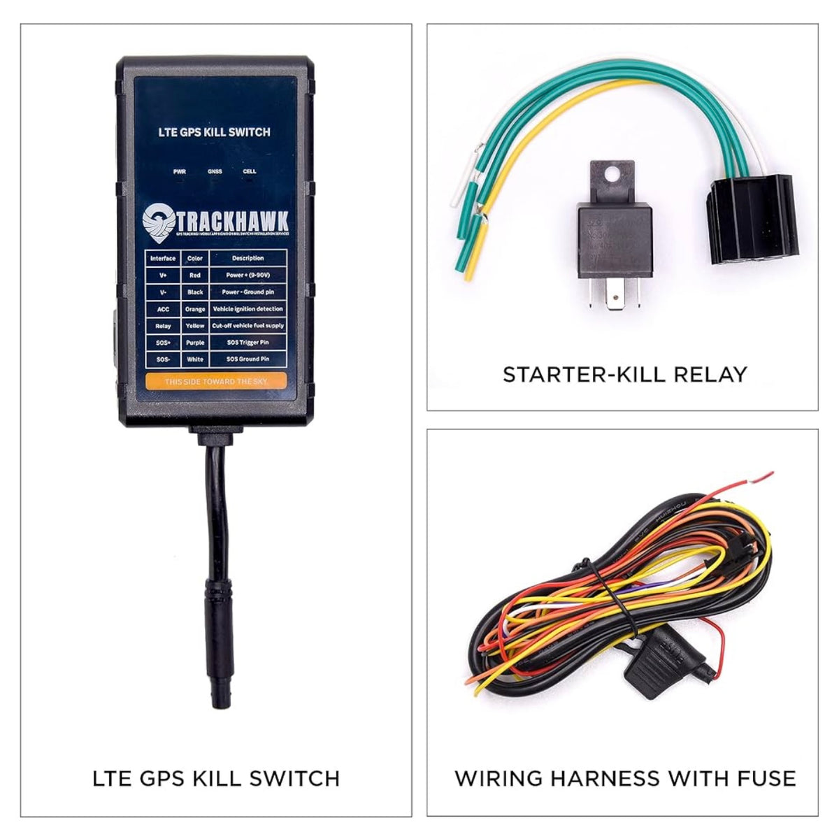Trackhawk Kill-Switch & GPS Tracker (VL03 Hardwired) - ALL Makes and M ...