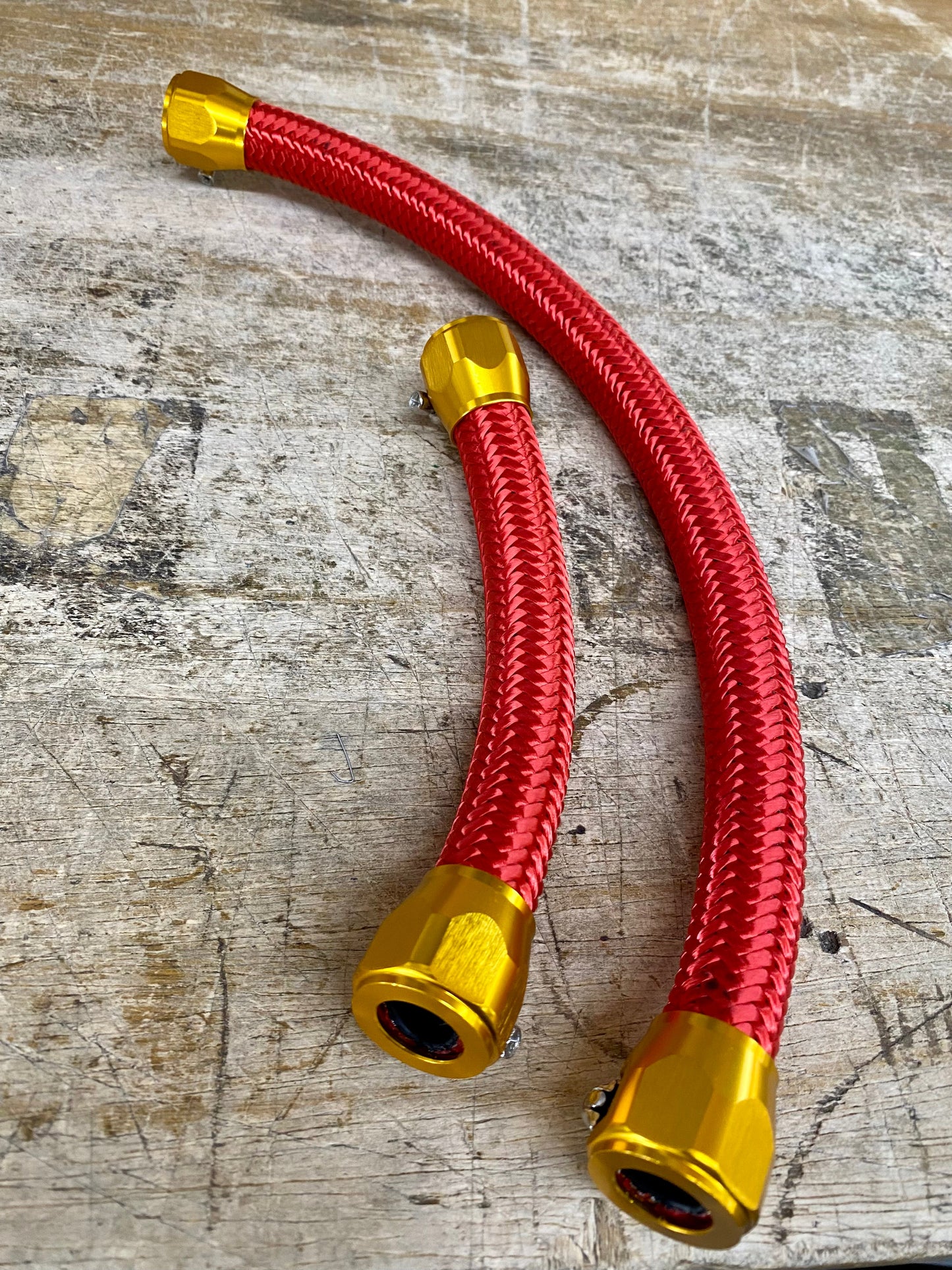 Speedlogix Catch Can Braided Line Kit 2005-2023 Challenger/Charger (S Mount)