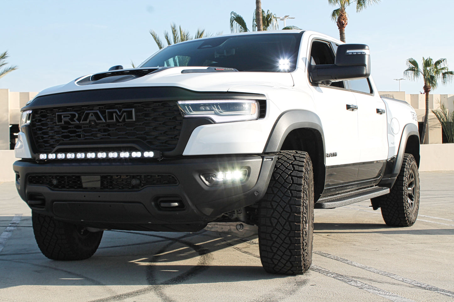2025+ RAM 1500 RHO Hood Mount/Ditch Lights - PRO