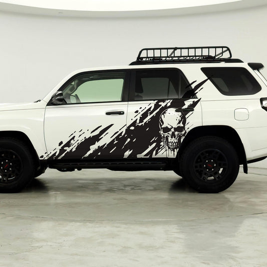 Skull Mud Splash Truck Graphic Decal. #6812